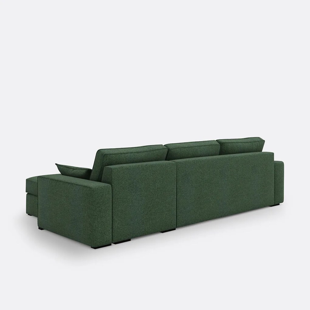Gestructureerde hoekslaapbank Comfort Bultex®, Cécilia