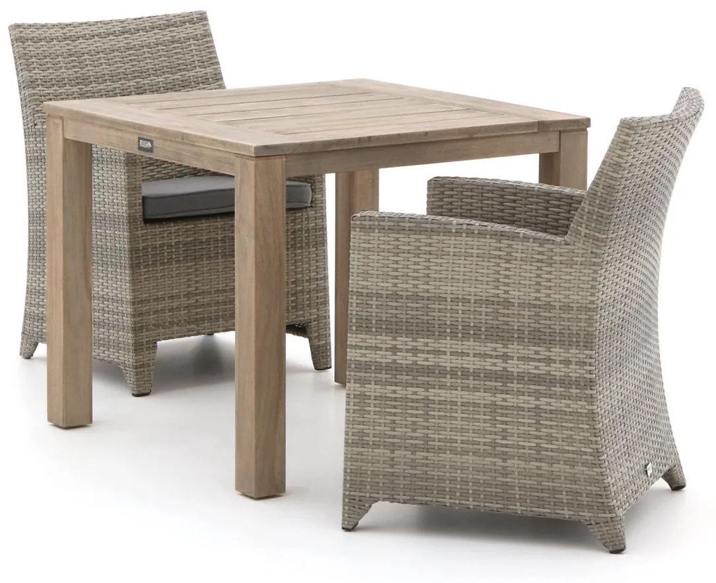 Forza Barolo/ROUGH-S 90cm dining tuinset 3-delig