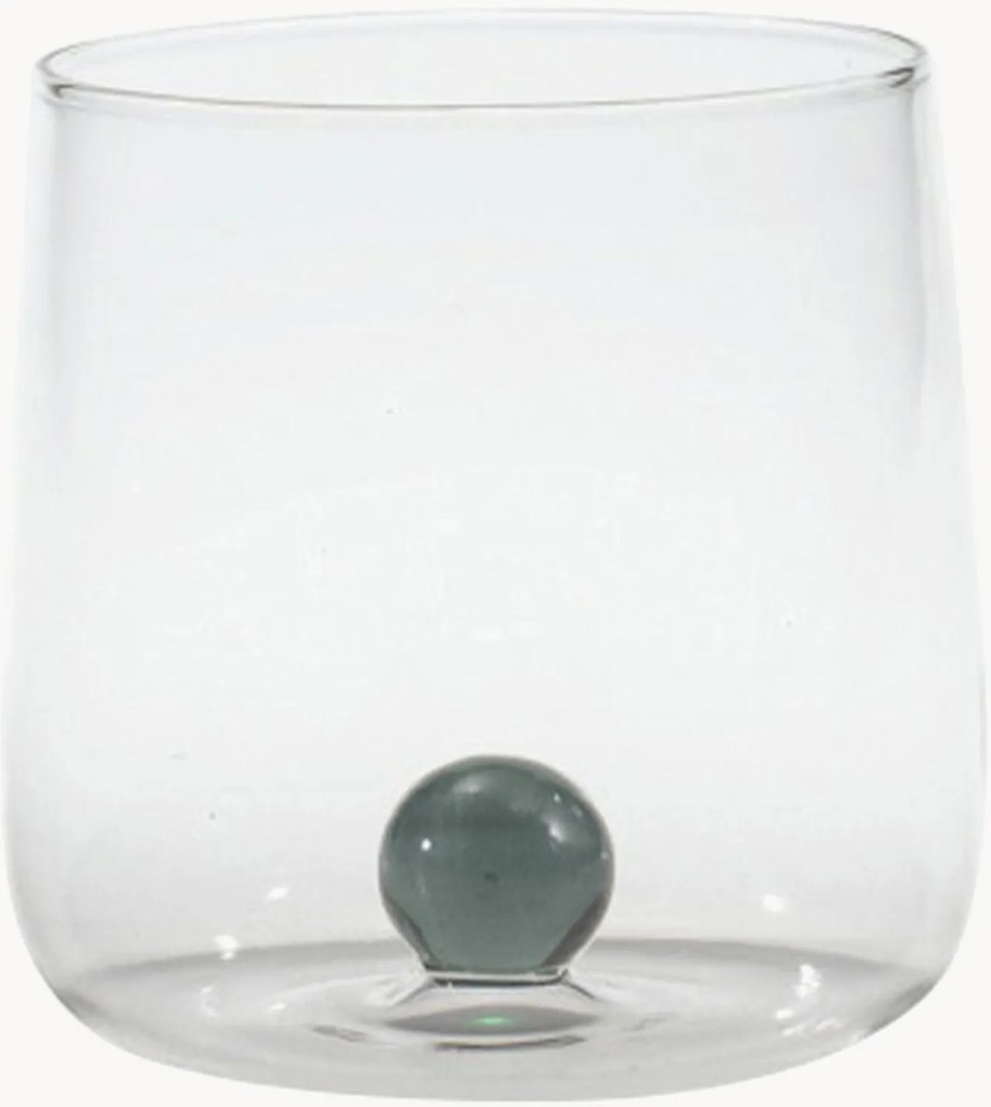 Mondgeblazen borosilicaatglazen Bilia, 6-delig