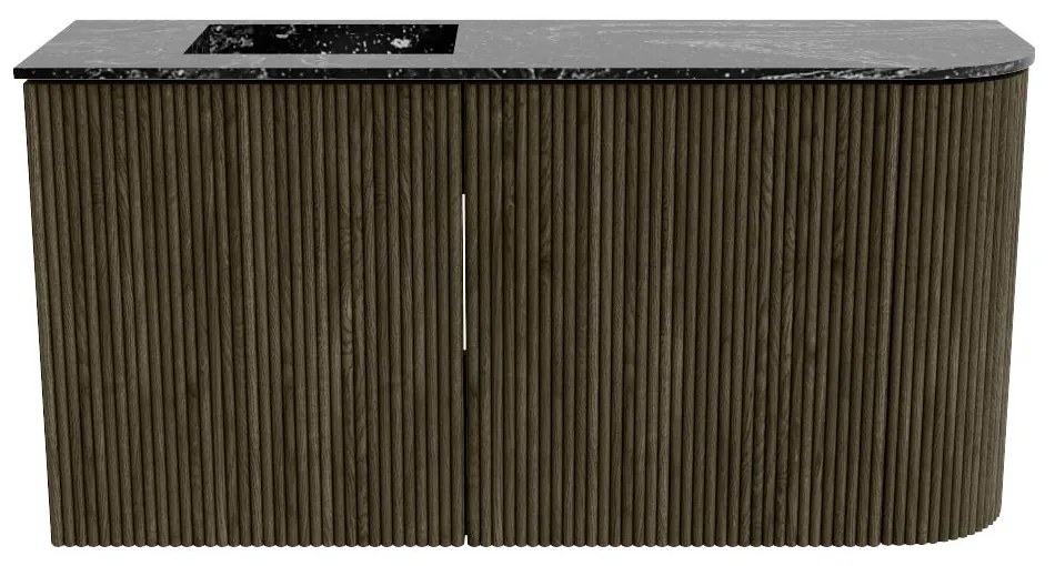 Mondiaz Joya DLux 80cm toiletmeubel ronding rechts shadow met wastafel faye links zonder kraangat lava