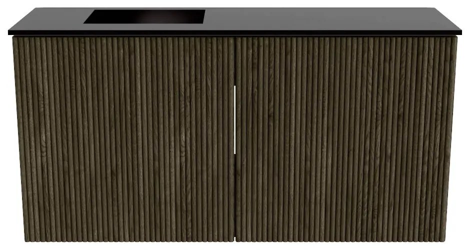 Mondiaz Joya 80cm toiletmeubel shadow met wastafel faye links 1 kraangat urban