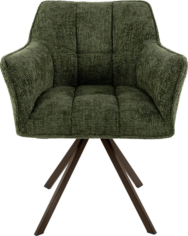 Draaibare Eetkamerstoel Groen