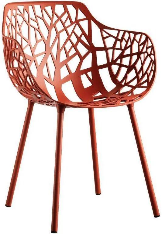 Fast Forest Armchair tuinstoel Coral Red