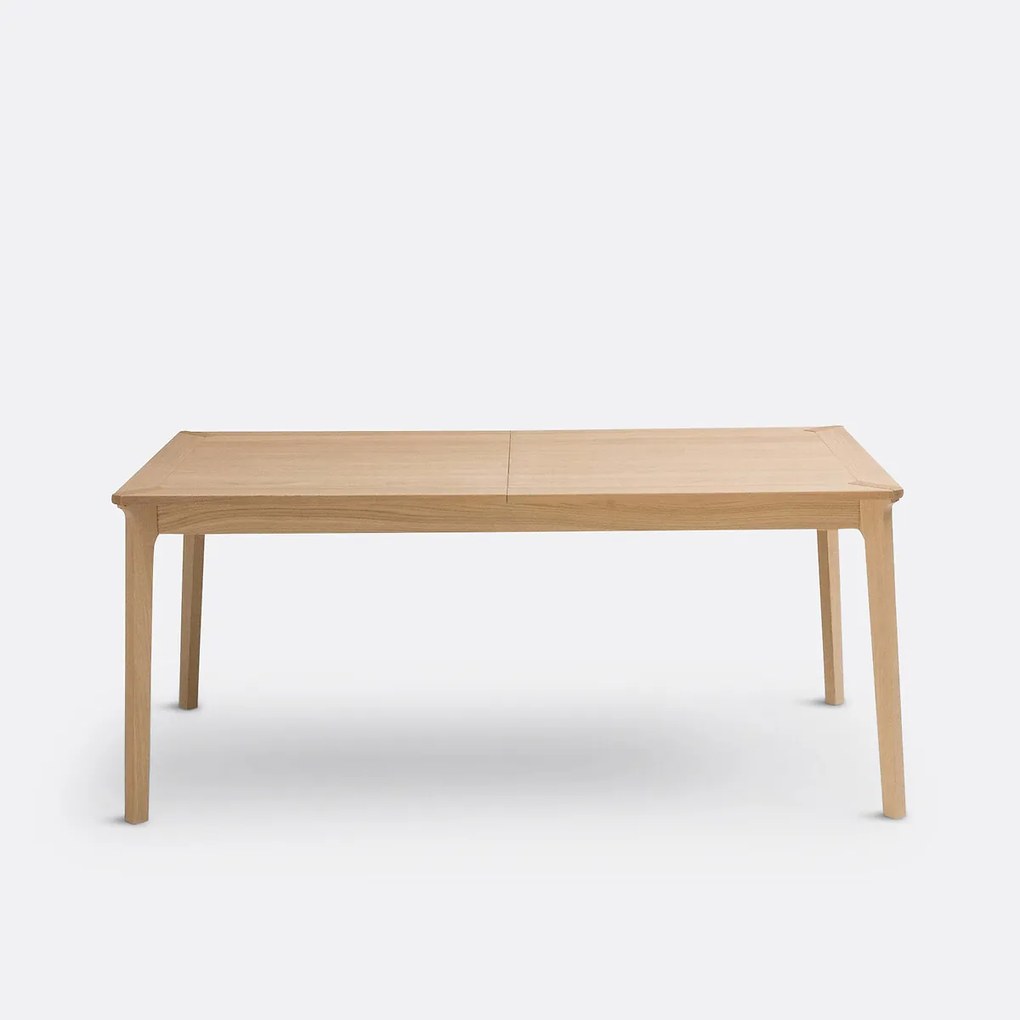 Uitschuifbare eettafel, eikenfineer, 6 tot 10 personen, PULLY