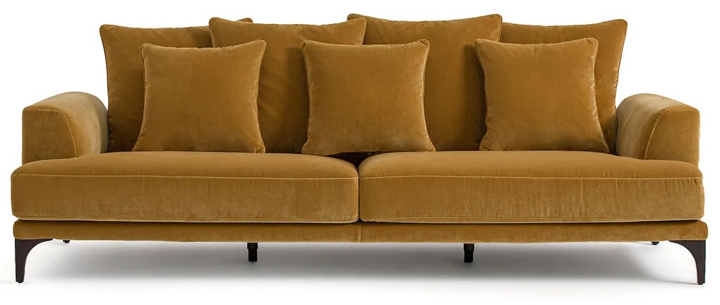 Bank van fluweel linnen, Armento