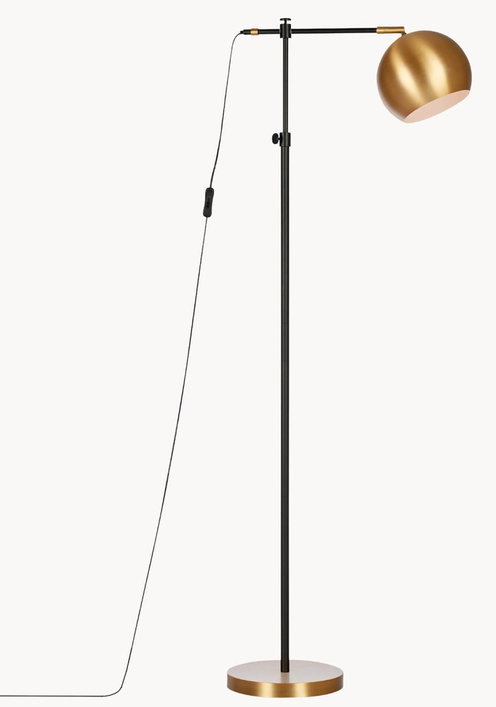 Kleine leeslamp Chester van metaal, in hoogte verstelbaar