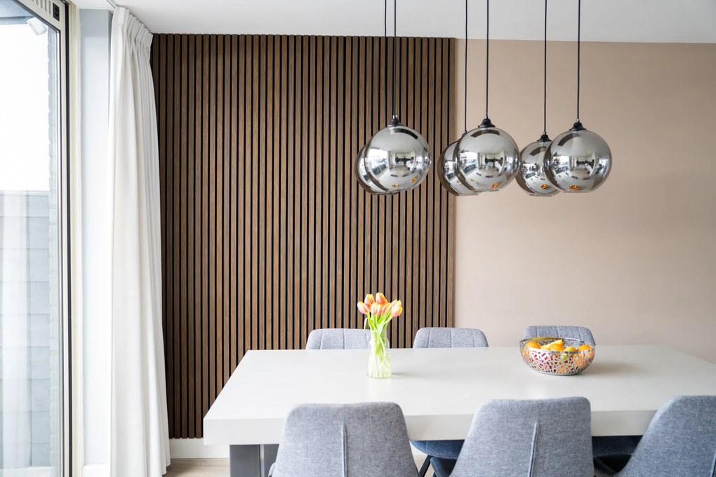 AkuPanel 240 cm Gerookt Eiken   - Akoestische panelen