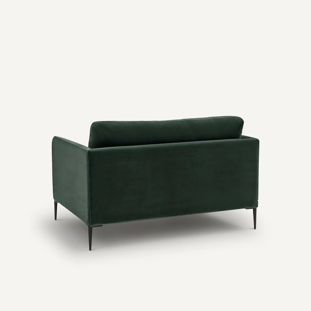 Fluwelen 2-zitsbank, Oscar, ontwerp Emmanuel Gallina