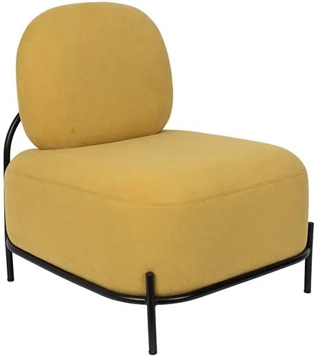 Fauteuil Polly geel