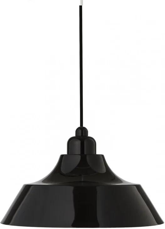 Momentum Plafondlamp met Textiel Draad Zwart 38 cm