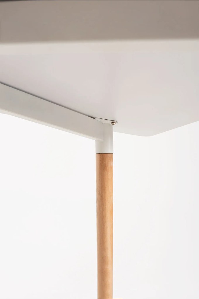 Rechthoekige torentafel 140 x 80 cm