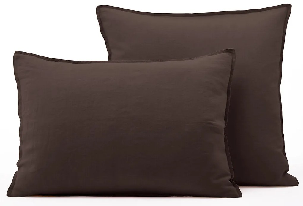 Kussensloop in gewassen linnen, Elina