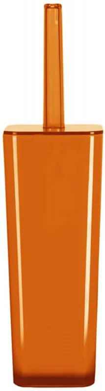 Easy toiletborstel 9,8x37,3 cm, oranje