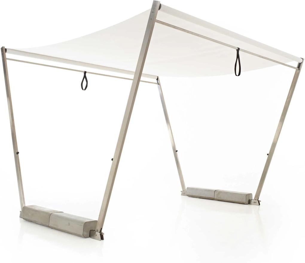 Extremis Hopper Shade parasol 360cm met betonnen sokkel