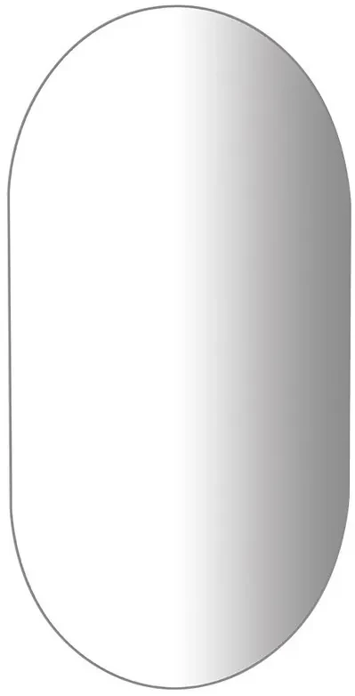 Aqualine ovale spiegel 40x70cm