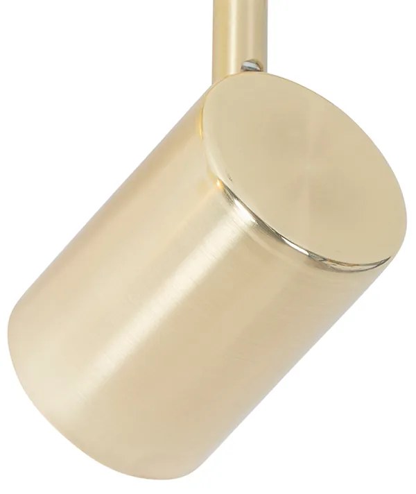 Moderne plafondlamp messing 2-lichts verstelbaar - Jeana