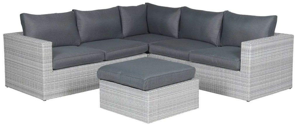 Garden Impressions Bruno loungeset 4-delig - licht grijs