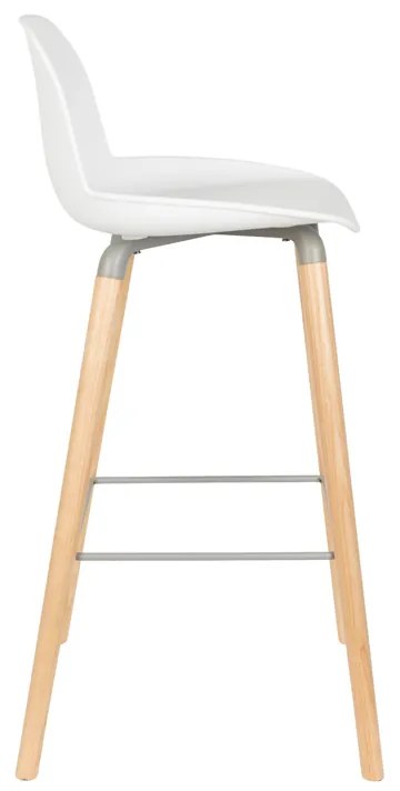 Zuiver Albert Kuip Extra Hoge Barkruk Wit