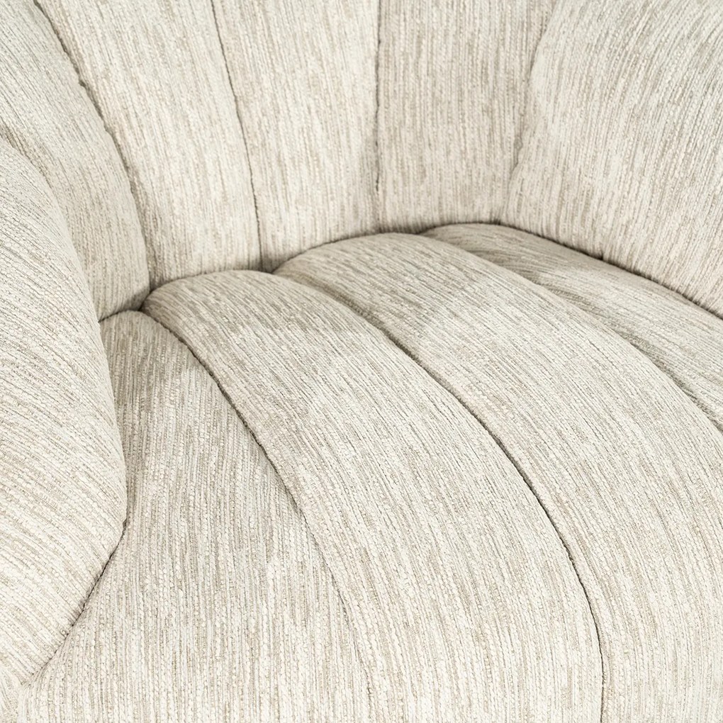 Schelpvormig Fauteuil Beige