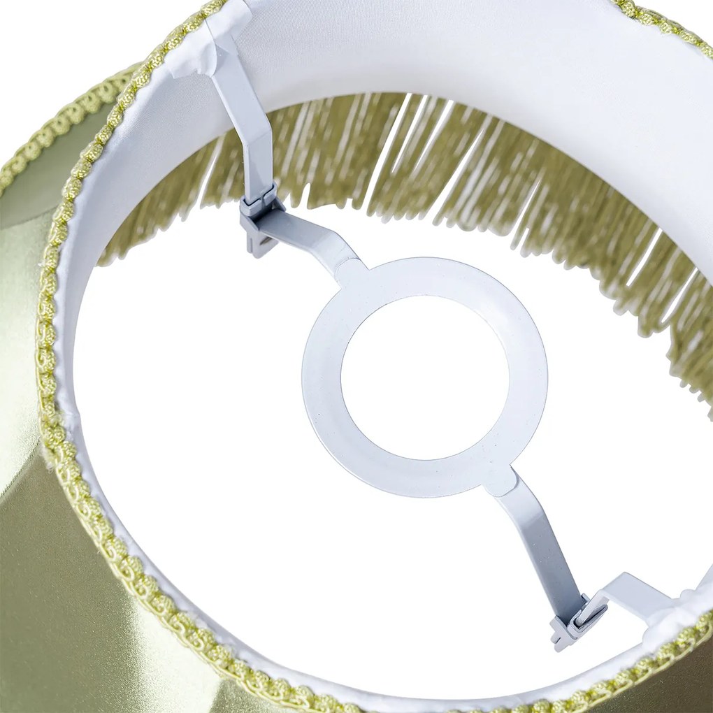 Stoffen lampenkap groen 30 cm - Granny