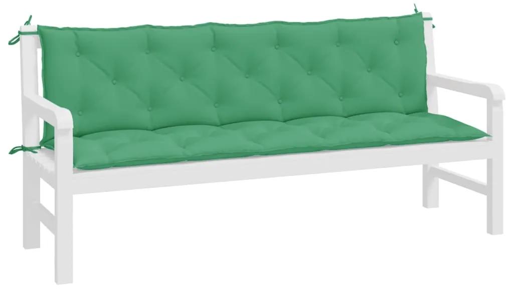 vidaXL Kussen voor schommelstoel 180 cm stof groen