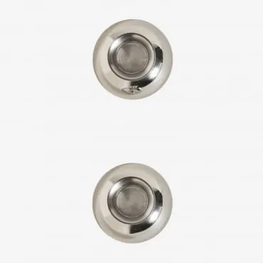 Pack Van 2 Kommen Van Roestvrij Staal Ladispoli Ø12 Cm - Sklum