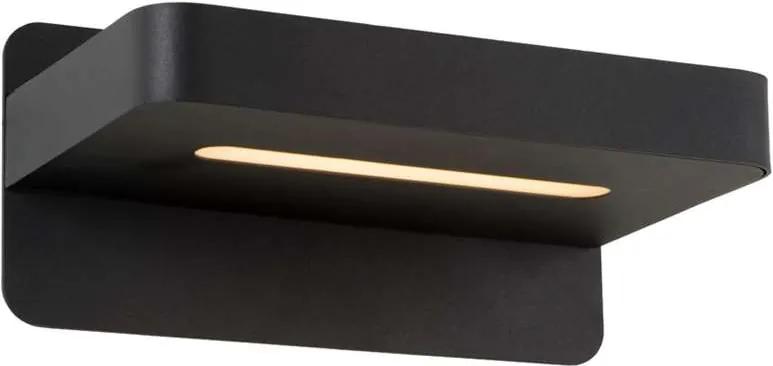 Lucide bedlamp Atkin - zwart - 14x25x11,5 cm - Leen Bakker