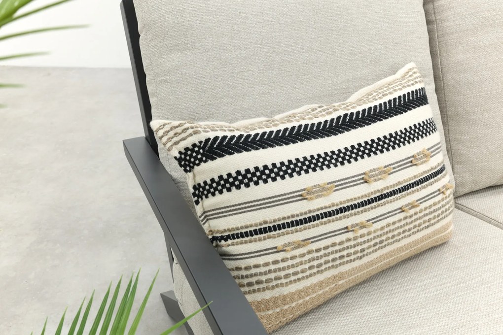 Boston stoel bank (3-zits) loungeset - 3-delig