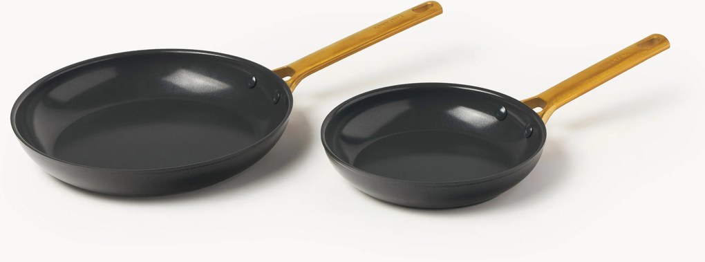 Braadpannen Padova met antiaanbaklaag, 2-delig