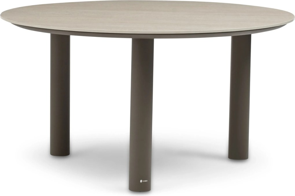 Dining Tuintafel 140 cm Taupe Trino