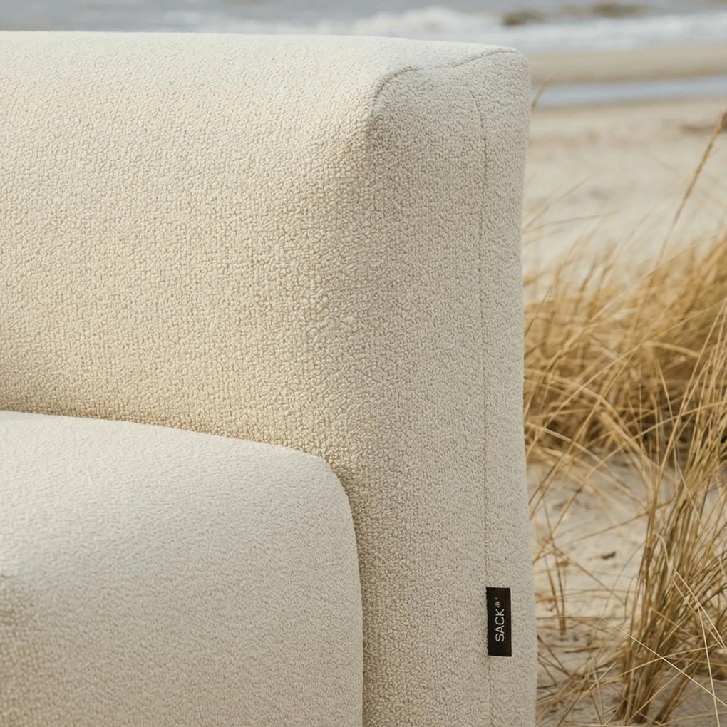Soft Zitzak Outdoor 5 Seater Hoekbank - Bouclé Beige
