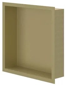 IVY Inbouwnis - 30x30x7.5cm - Geborsteld mat goud PVD 6500704