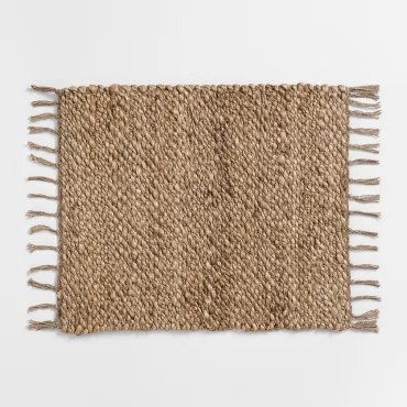 Jute En Katoenen Placemat Ranulfe Natuurlijk - Sklum