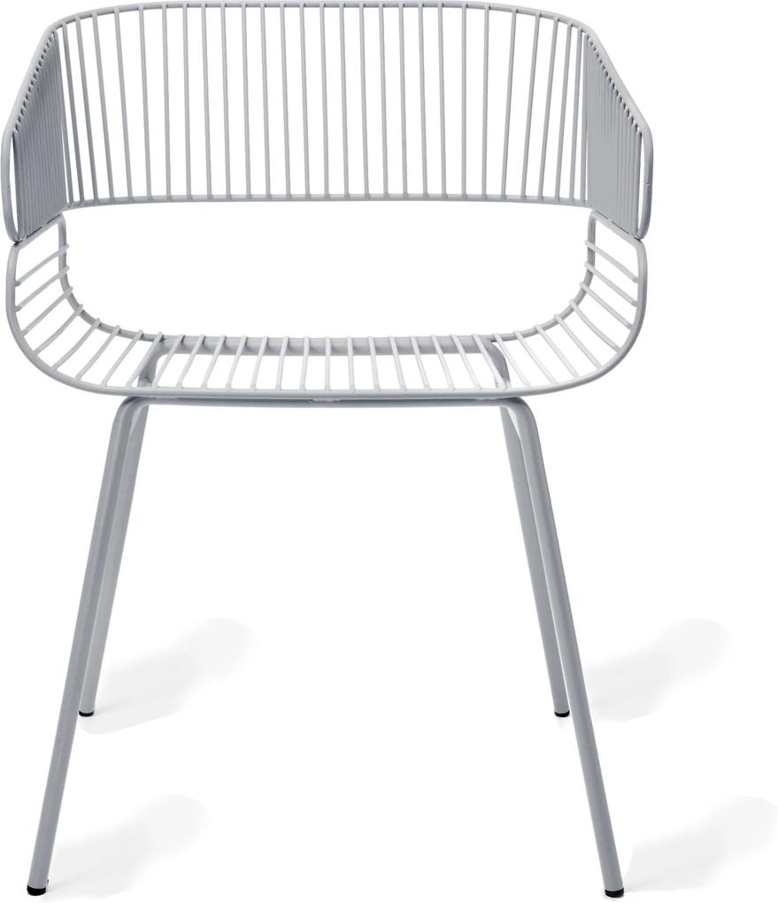 Petite Friture Trame Chair stoel grijs