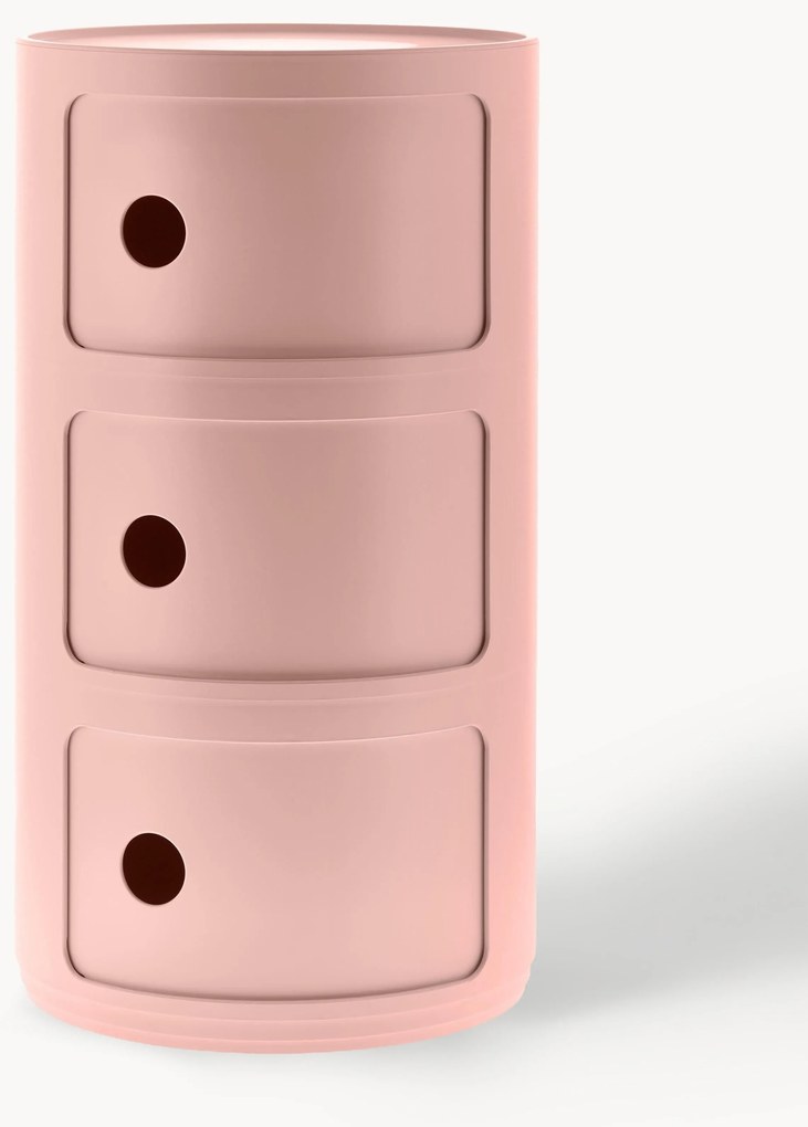 Design container Componibili, 3 modules, H 59 cm