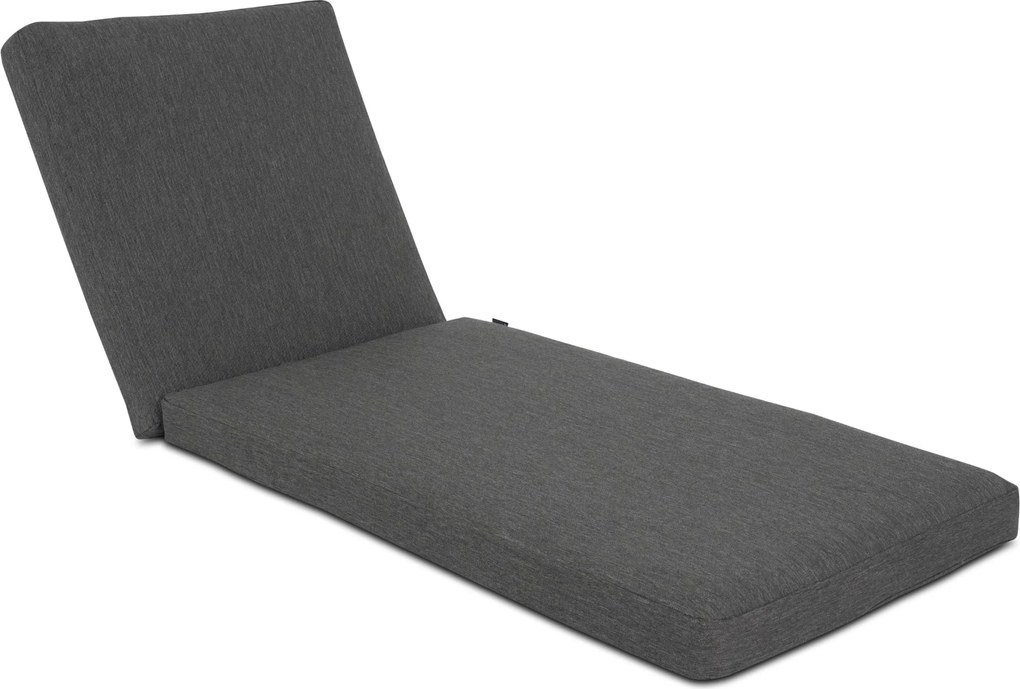 Lifestyle Garden Furniture Massimo Ligbed Met Kussen Antraciet/dark Grey Aluminium Grijs