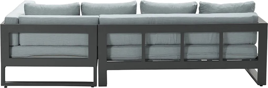 Garden Impressions Kiki loungeset 3-delig links - mint grijs