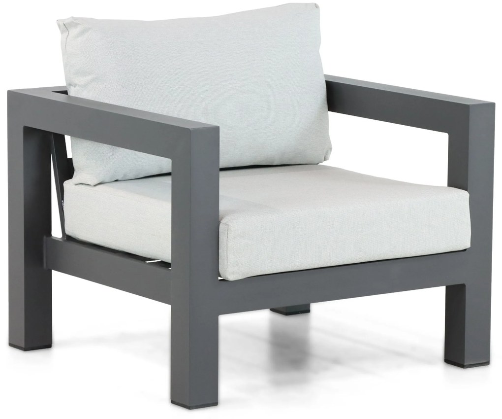 Tuinstoel Aluminium Grijs-antraciet Lifestyle Garden Furniture Luca