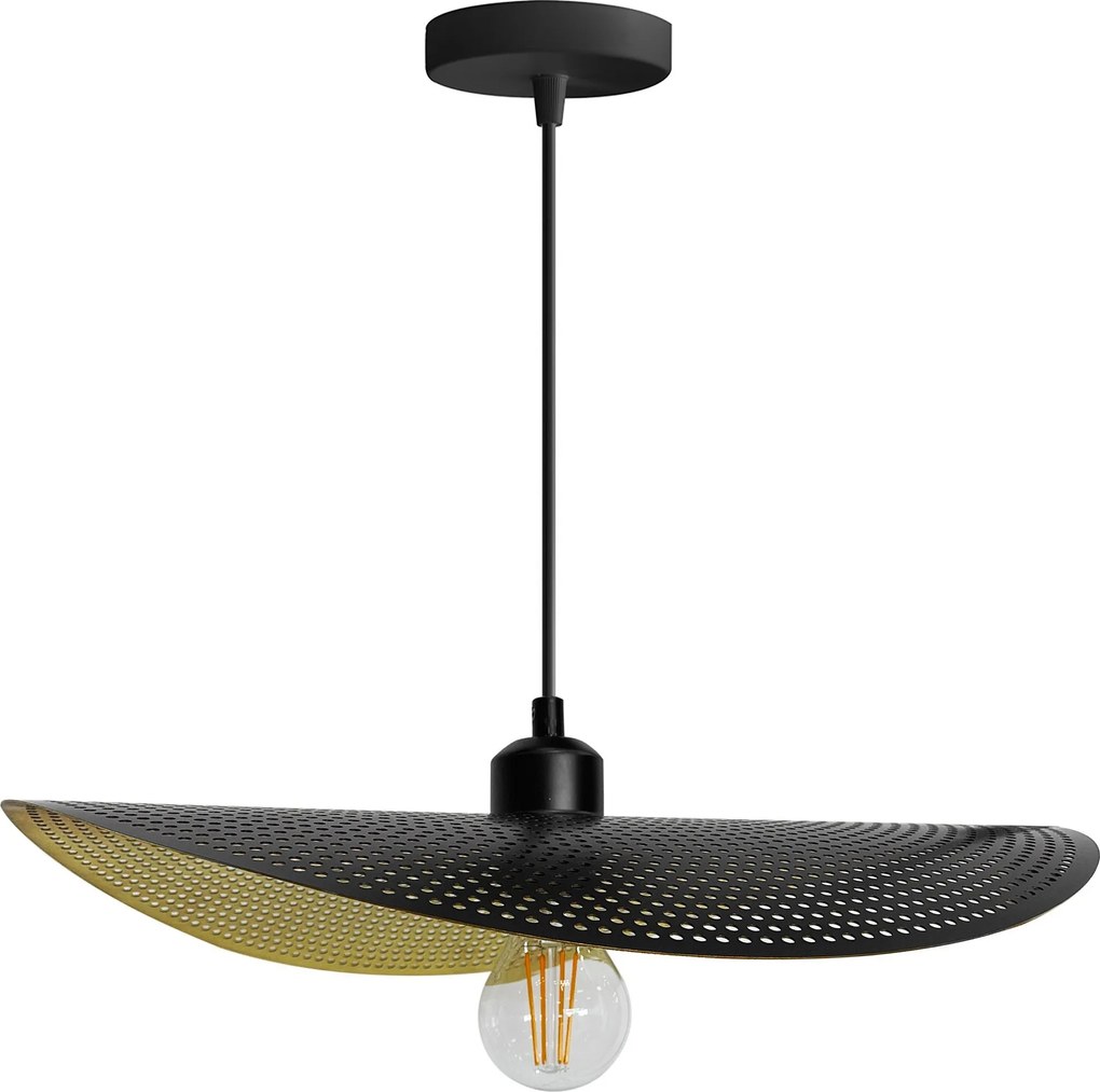 Lamp APP1470-1CP BLACK/OLD GOLD
