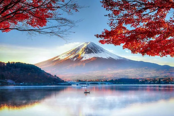 Foto Fuji Mountain in Autumn, DoctorEgg