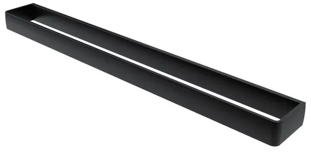 Haceka Aline Handdoekhouder - 61cm - dubbel - mat zwart 1208655