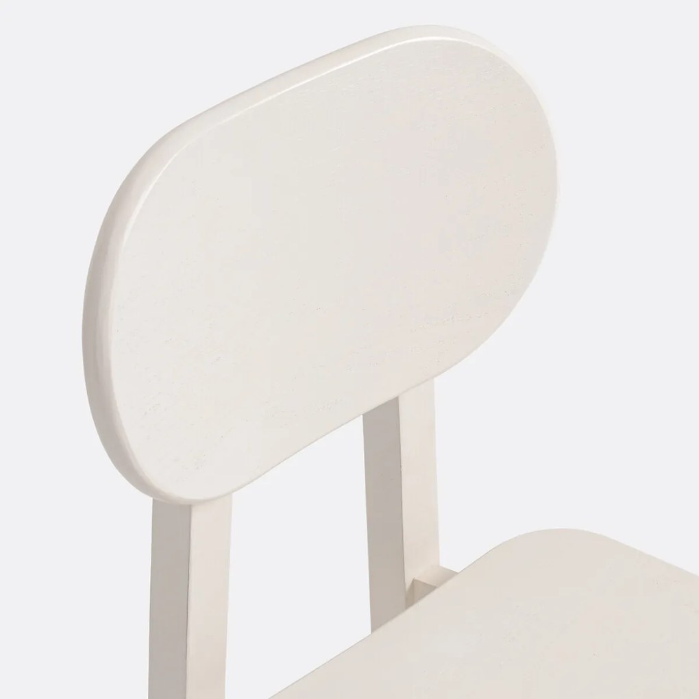 Set van 2 stoelen in essenhout , Tribal