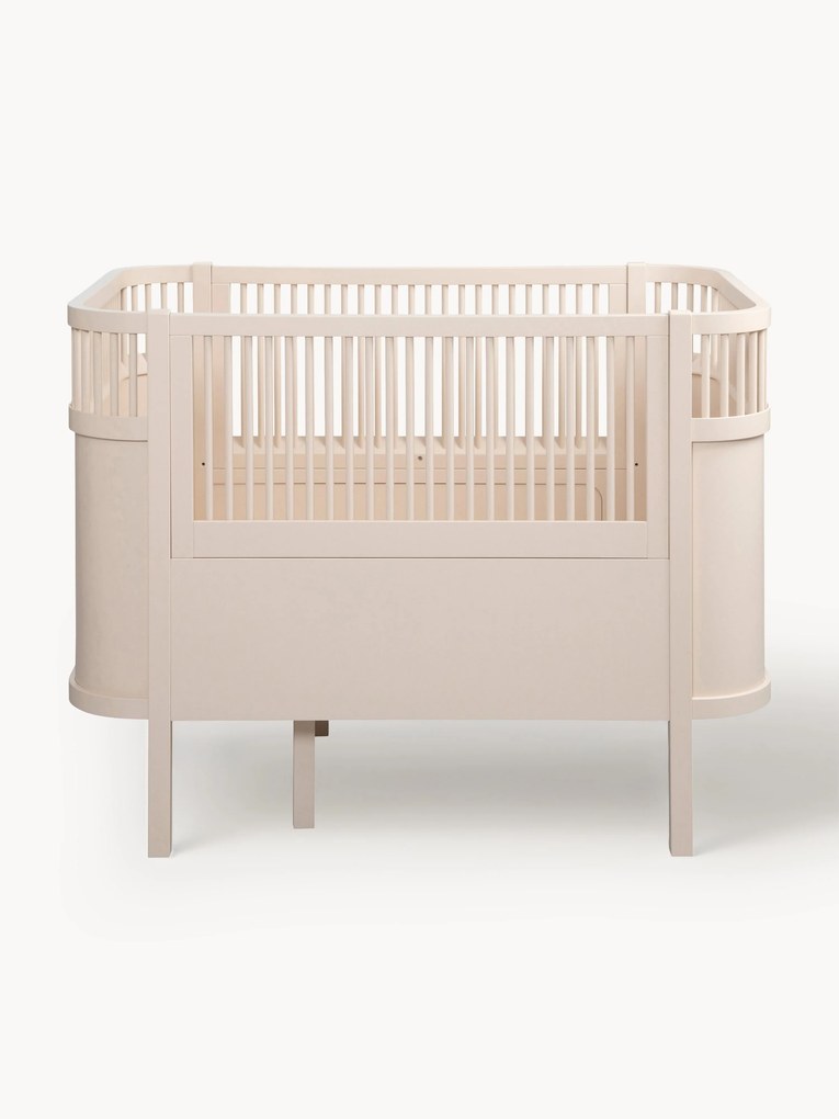 Uitschuifbaar babybed van berkenhout Baby Bed Baby & Jr., 70 x 110/150 cm