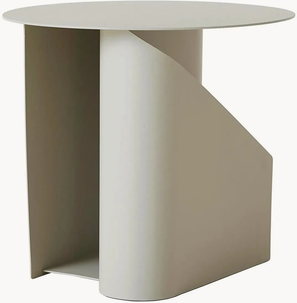 Ronde bijzettafel met tijdschriftenhouder Sentrum