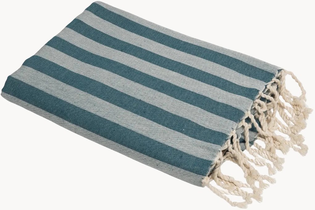 Jacquard katoenen hamamdoek Capri