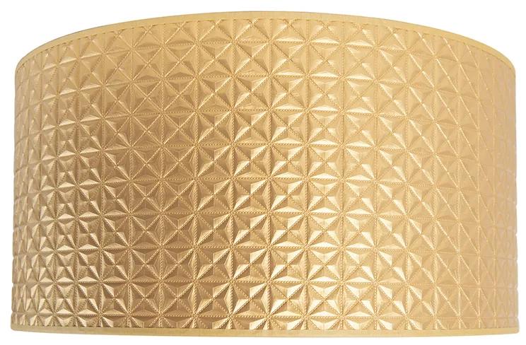 Lampenkap goud 50/50/25 triangle dessin cilinder / rond