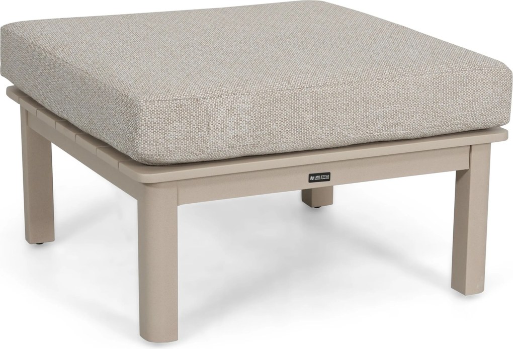 Hoek loungeset 5 personen Aluminium Zand/Beige  Lifestyle Garden Furniture Melone