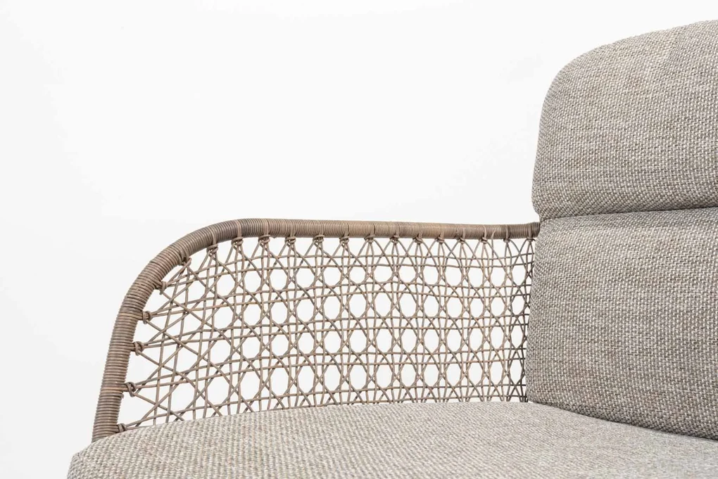 4 Seasons Outdoor Aprilla tuinset pure met Noah tafel 260 cm * Sale * Tuinset houtkleur weerbestendig