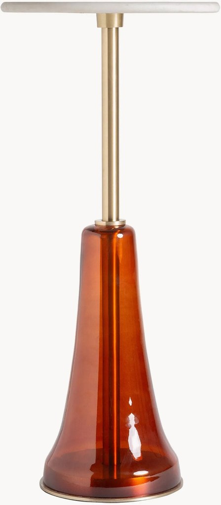 Ronde bijzettafel Colmar met marmeren tafelblad