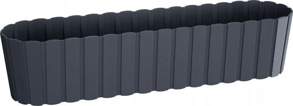 Prosperplast Boardee Case Balkonbak - Antraciet - 58,7 cm - Langwerpig